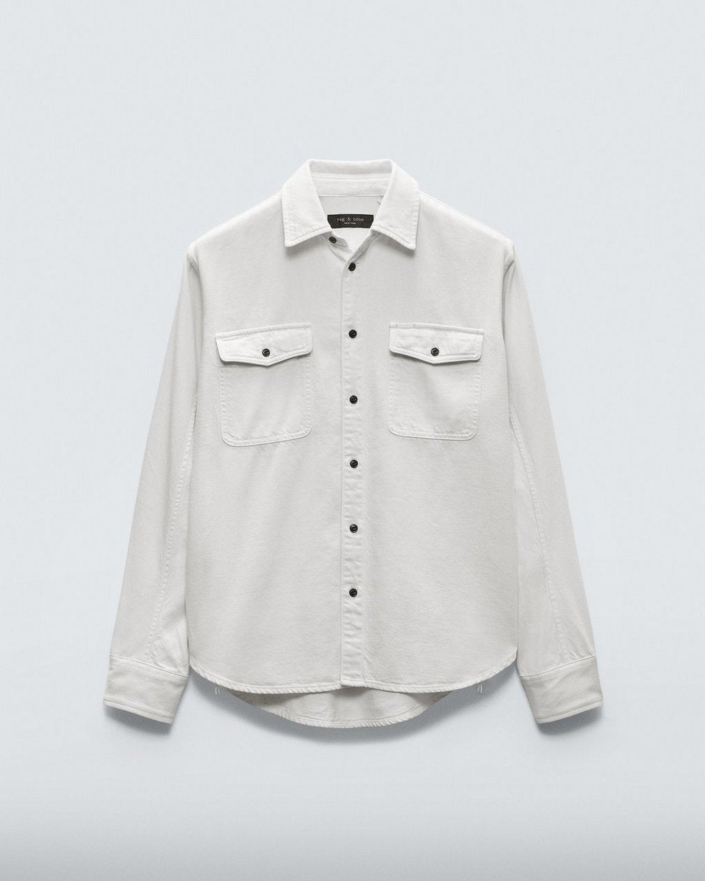 Featherweight Denim Shirt - Ecru