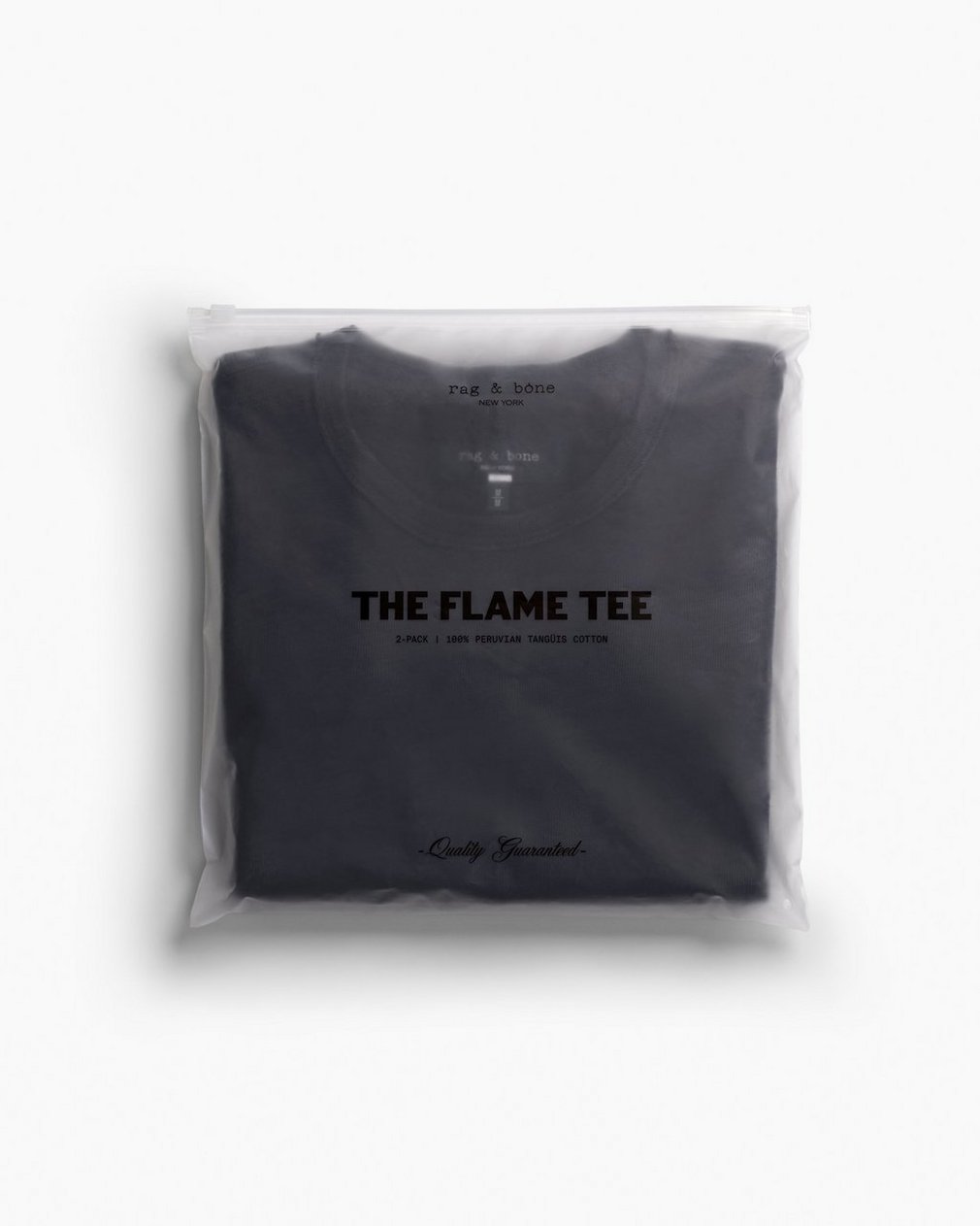 Two-Pack Classic Flame Tee - Black