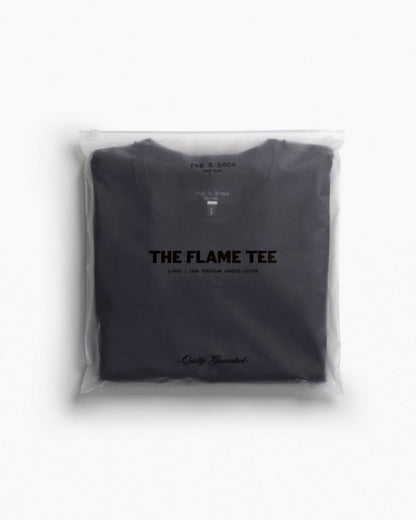 Two-Pack Classic Flame Tee - Black