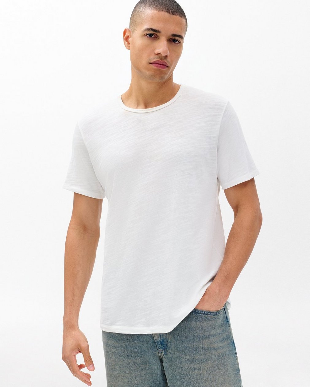 Two-Pack Classic Flame Tee - White