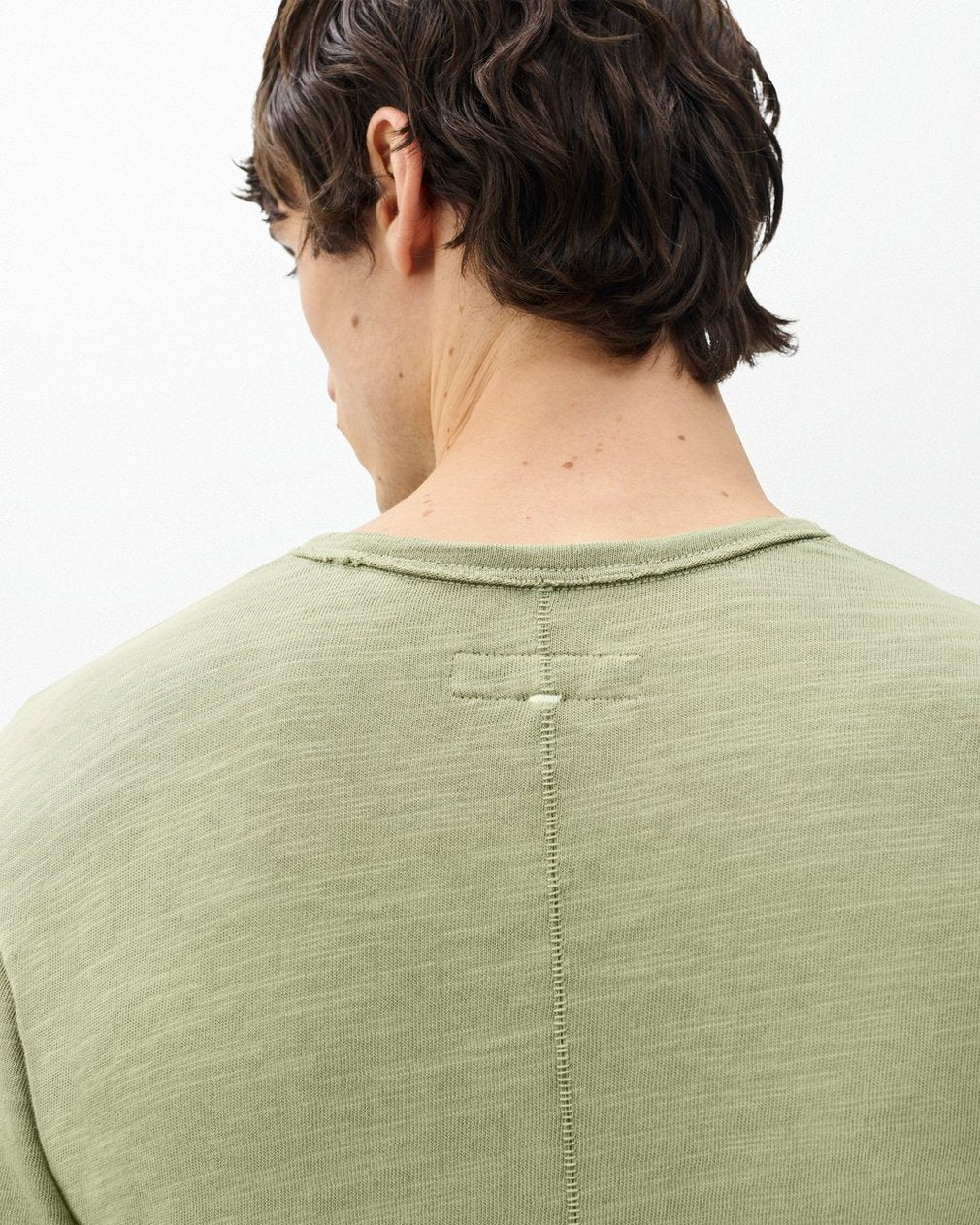 Classic Flame Tee - Dry Moss
