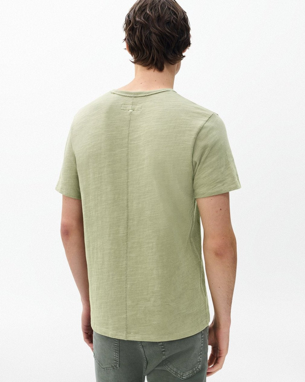 Classic Flame Tee - Dry Moss