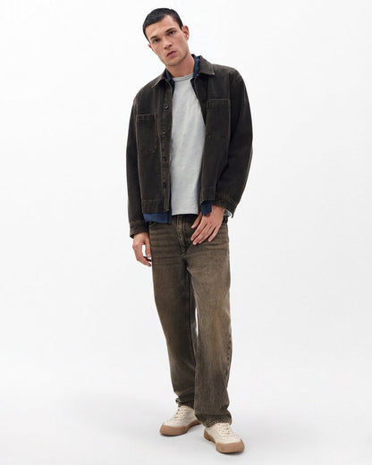 Classic Flame Tee - Harbor Grey