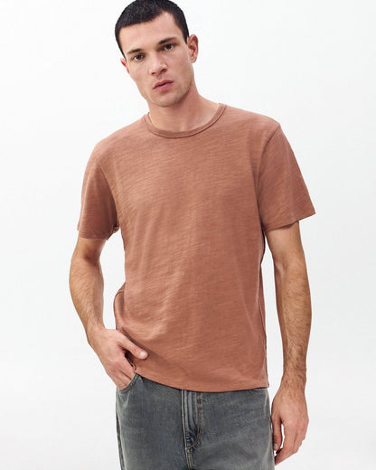 Classic Flame Tee - Rust