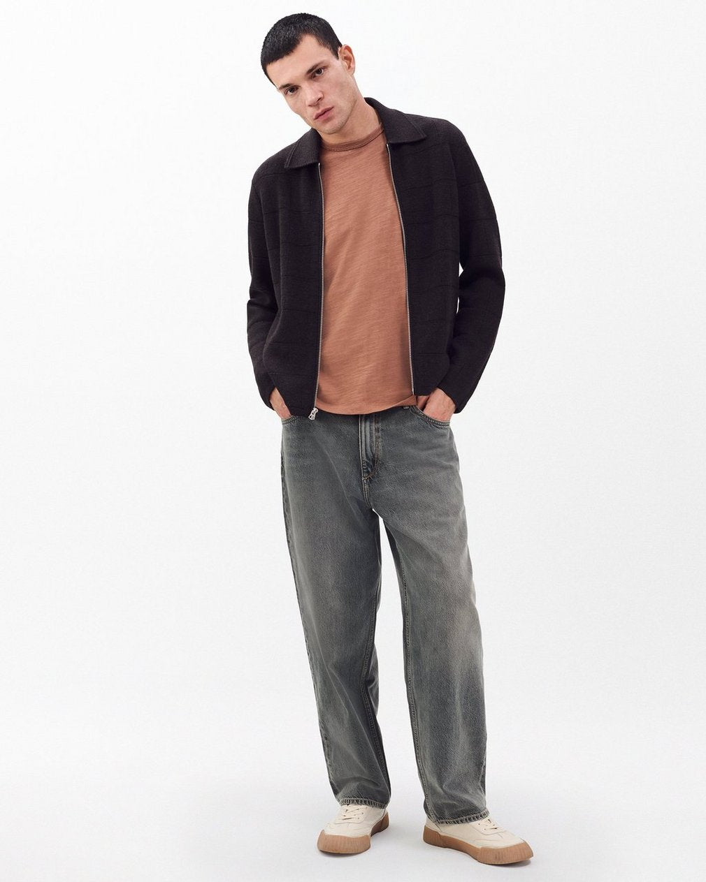 Classic Flame Tee - Rust