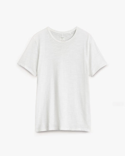 Classic Flame Tee - White