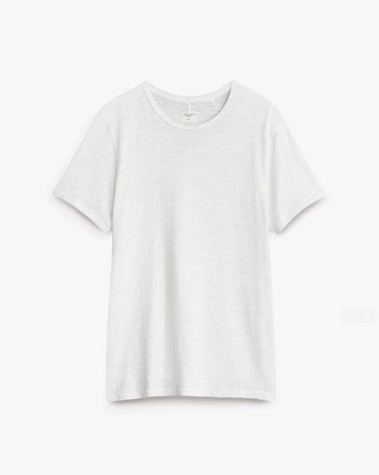 Classic Flame Tee - White