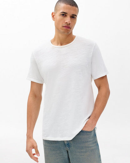 Classic Flame Tee - White