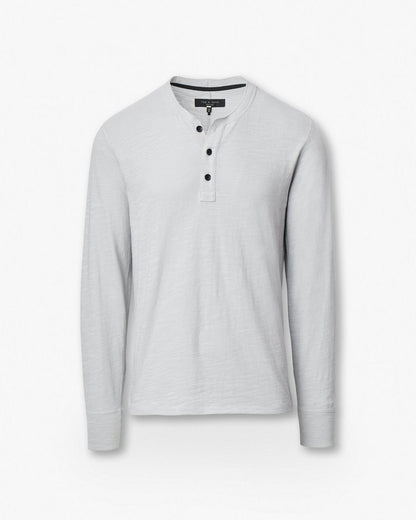 Classic Flame Henley - Harbor Grey