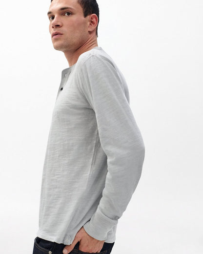 Classic Flame Henley - Harbor Grey