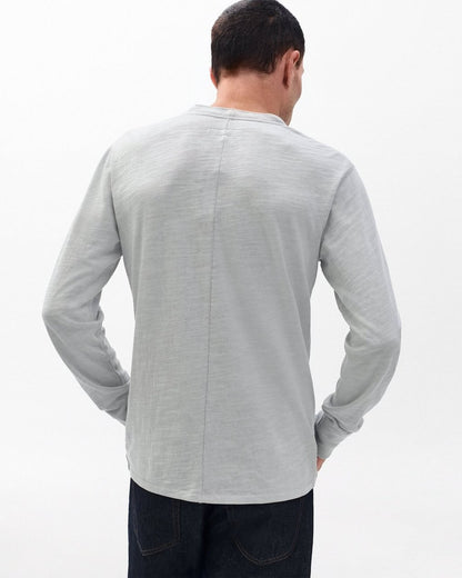 Classic Flame Henley - Harbor Grey