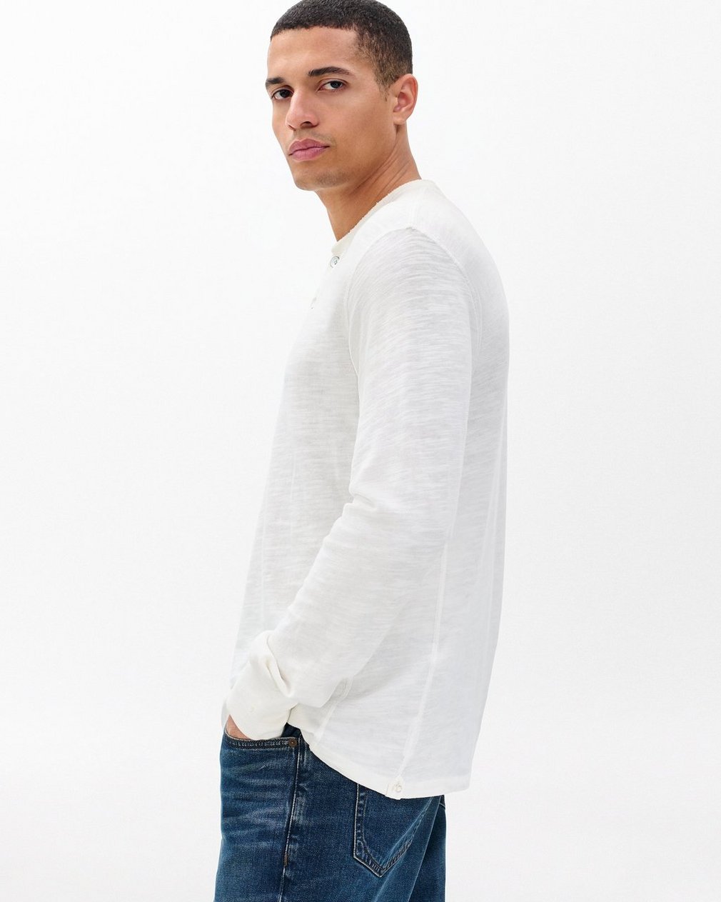 Classic Long-Sleeve Men's Henley