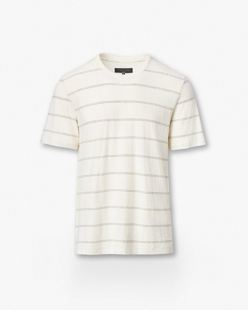 Classic Striped Tee - White