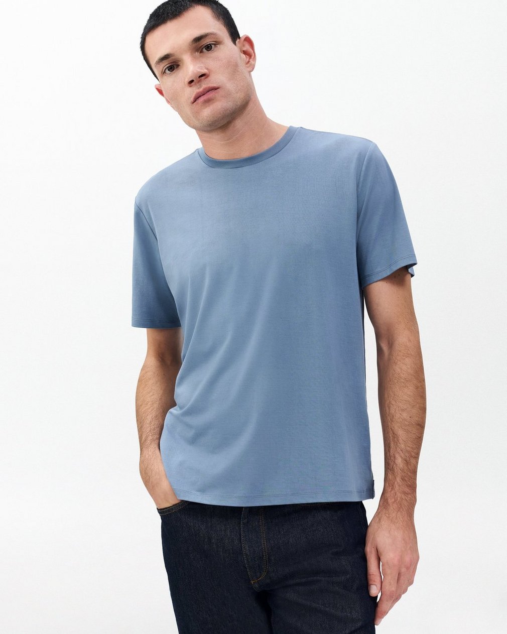 Tech Jersey Tee - Workwear Blue