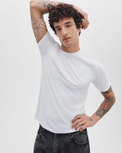 Tech Jersey Tee - White