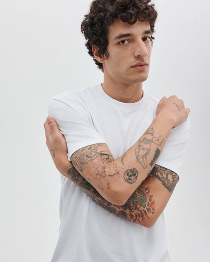 Tech Jersey Tee - White
