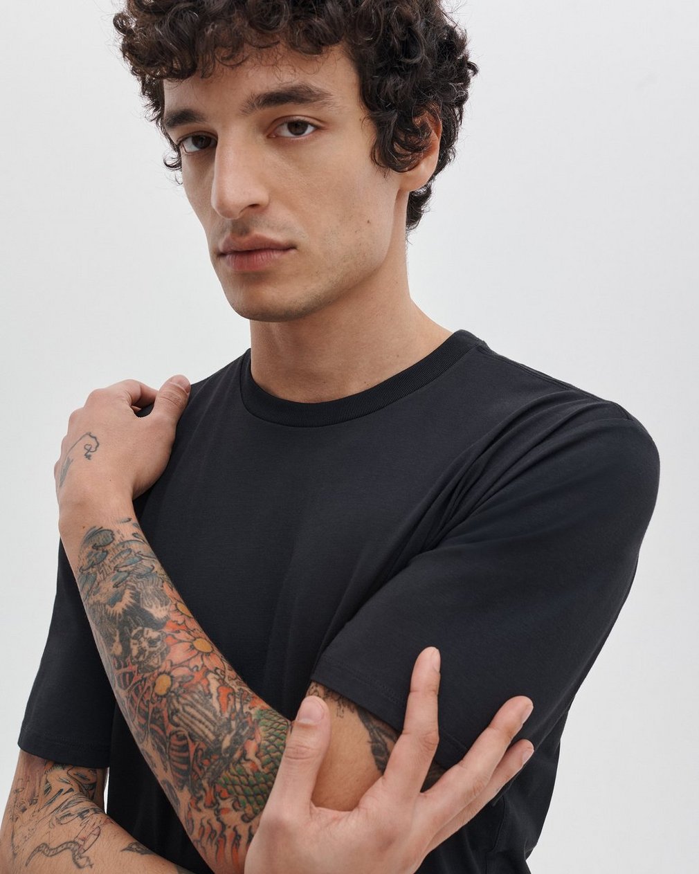 Tech Jersey Tee - Black