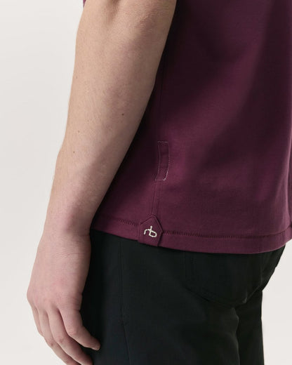 Tech Jersey T-Shirt - Rosewood