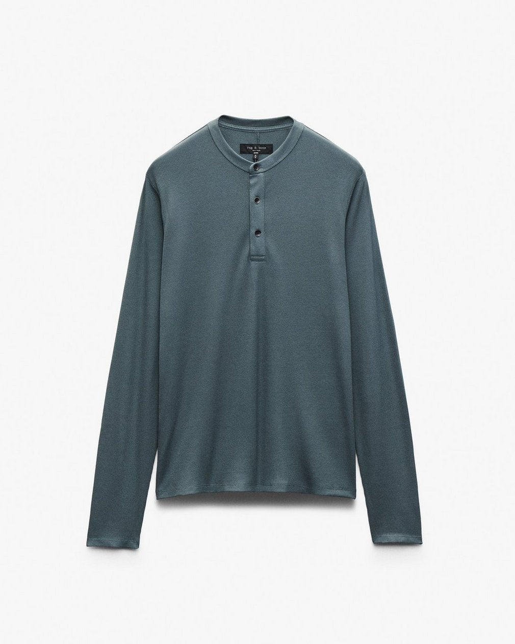 Tech Waffle Henley - Slate