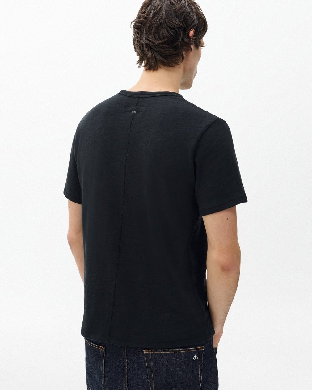 Sour Face Embroidered Tee - Black