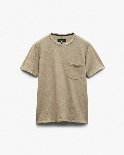 Washed Classic Flame Tee - Sage