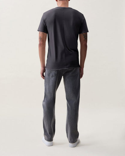 Matthew Pocket Tee - Dark Grey