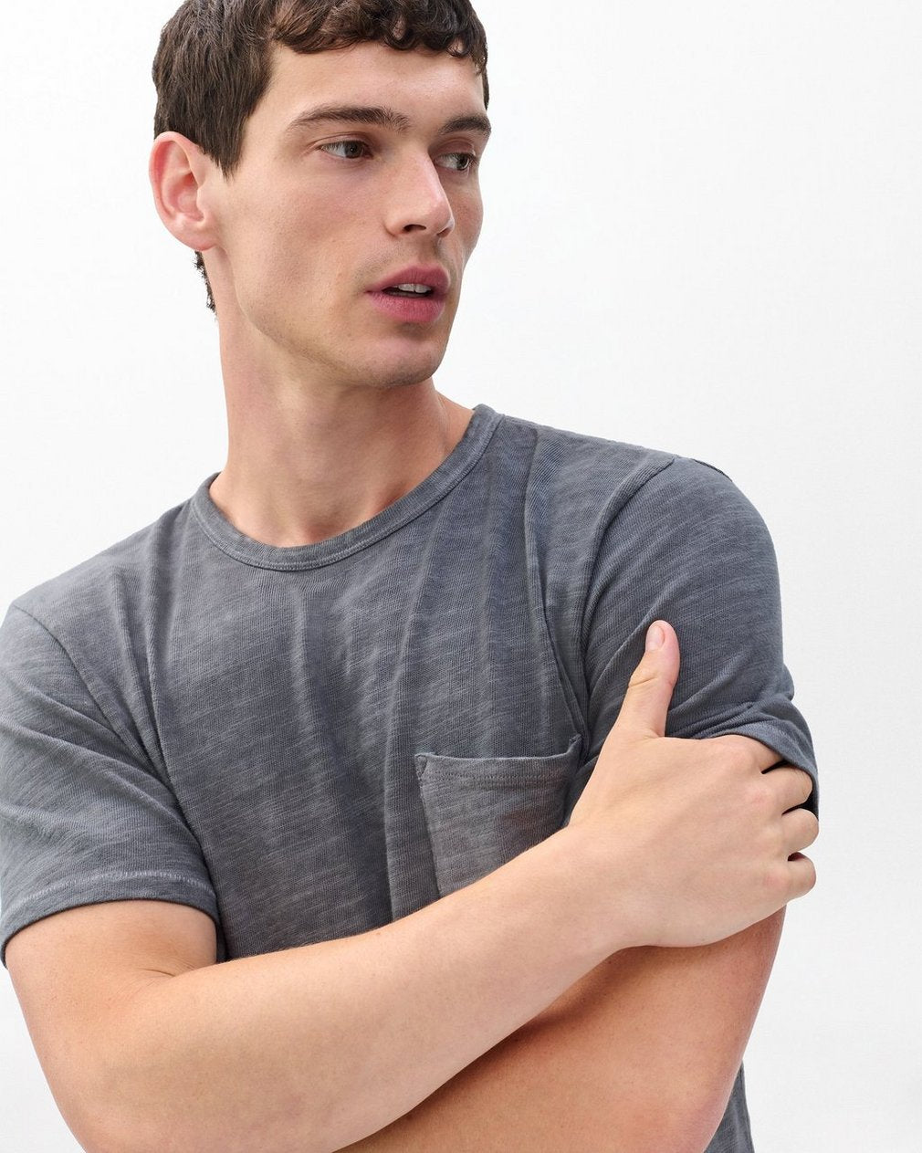 Washed Classic Flame Tee - Shade Grey