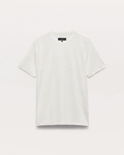 Classic Linen Tee - Chalk