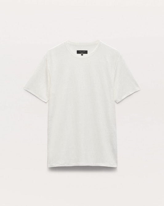 Classic Linen Tee - Chalk