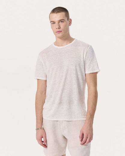 Classic Linen Tee - Chalk