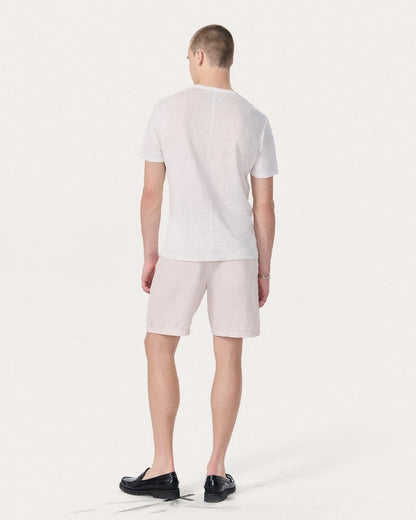 Classic Linen Tee - Chalk