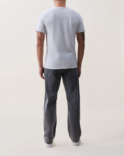 Matthew Pocket Tee - Natural Grey