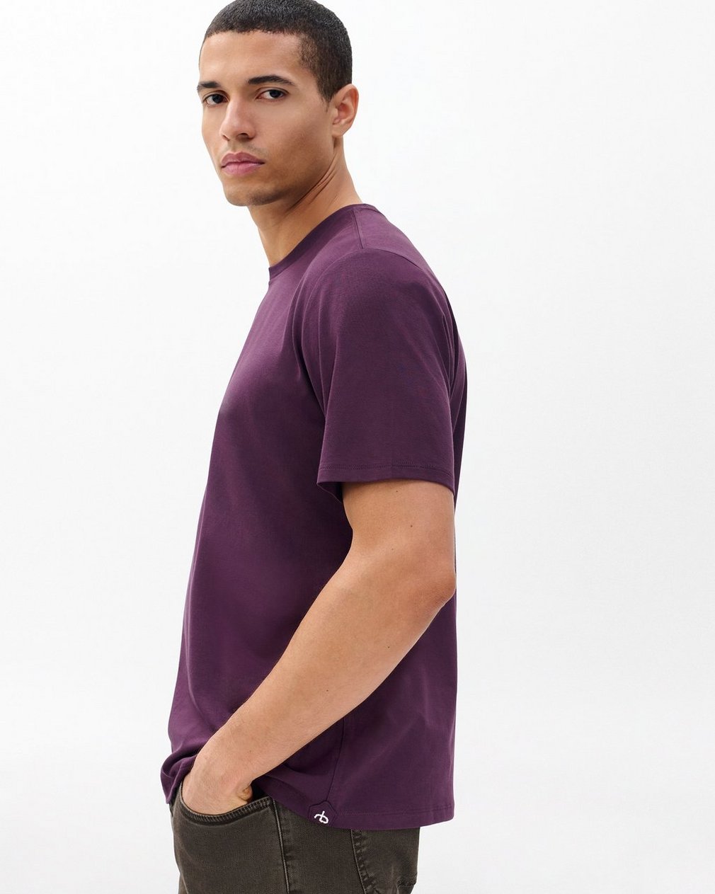 Tech Jersey Tee - Faded Purple