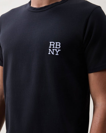 rb NY Logo Tee - Black