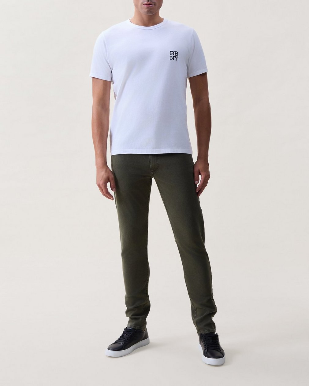 rb NY Logo Tee - White
