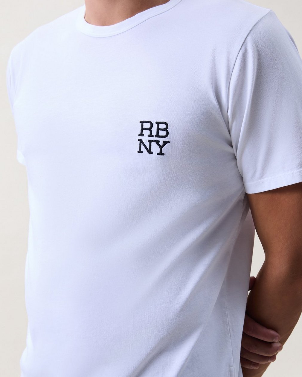 rb NY Logo Tee - White