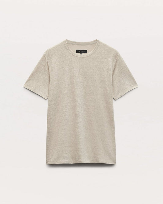 Classic Linen Tee - Aged Taupe