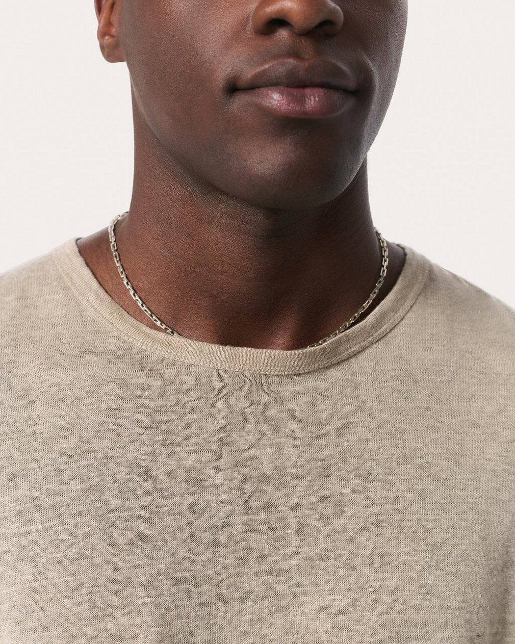 Classic Linen Tee - Aged Taupe