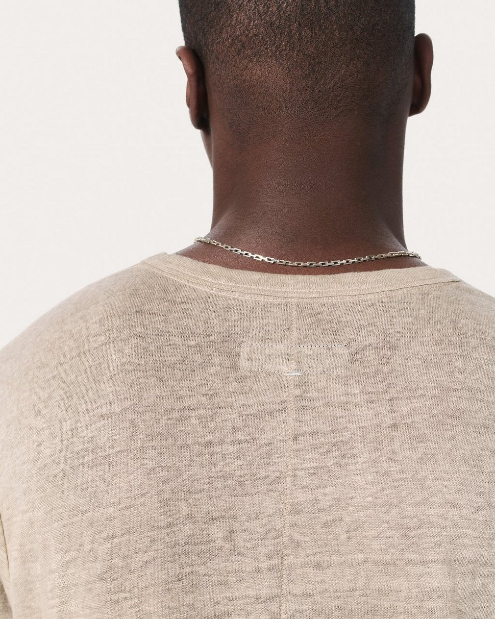 Classic Linen Tee - Aged Taupe
