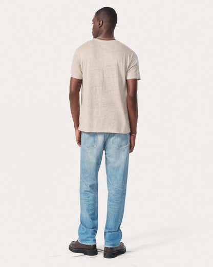 Classic Linen Tee - Aged Taupe