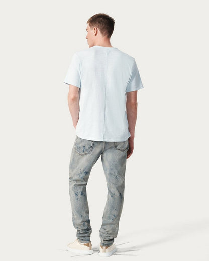 Sour Face Embroidered Tee - Arctic