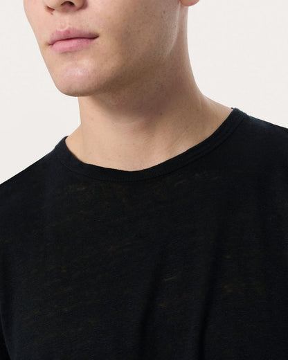 Classic Linen Tee - Black