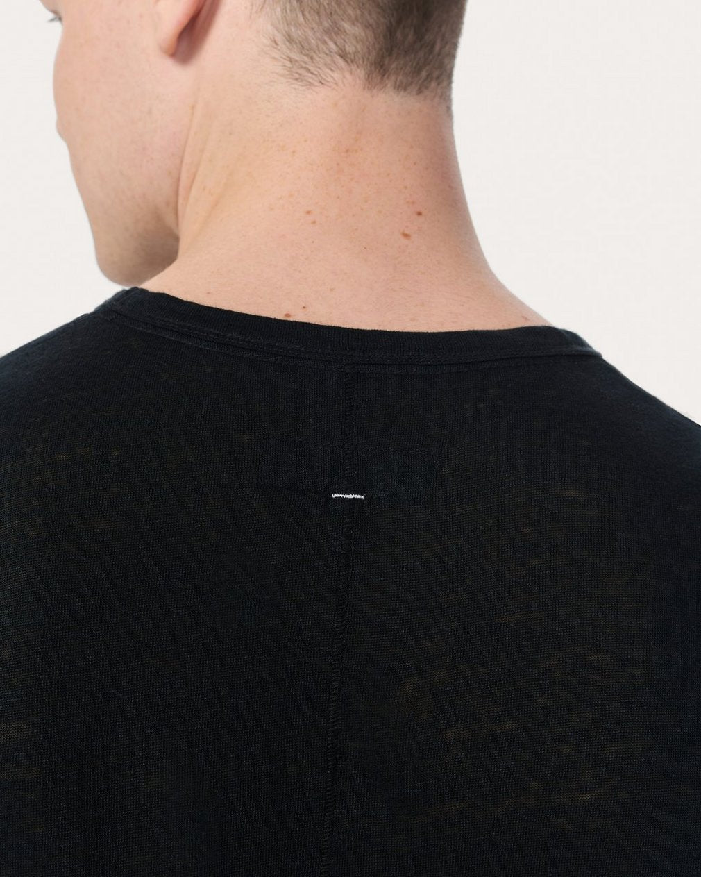Classic Linen Tee - Black