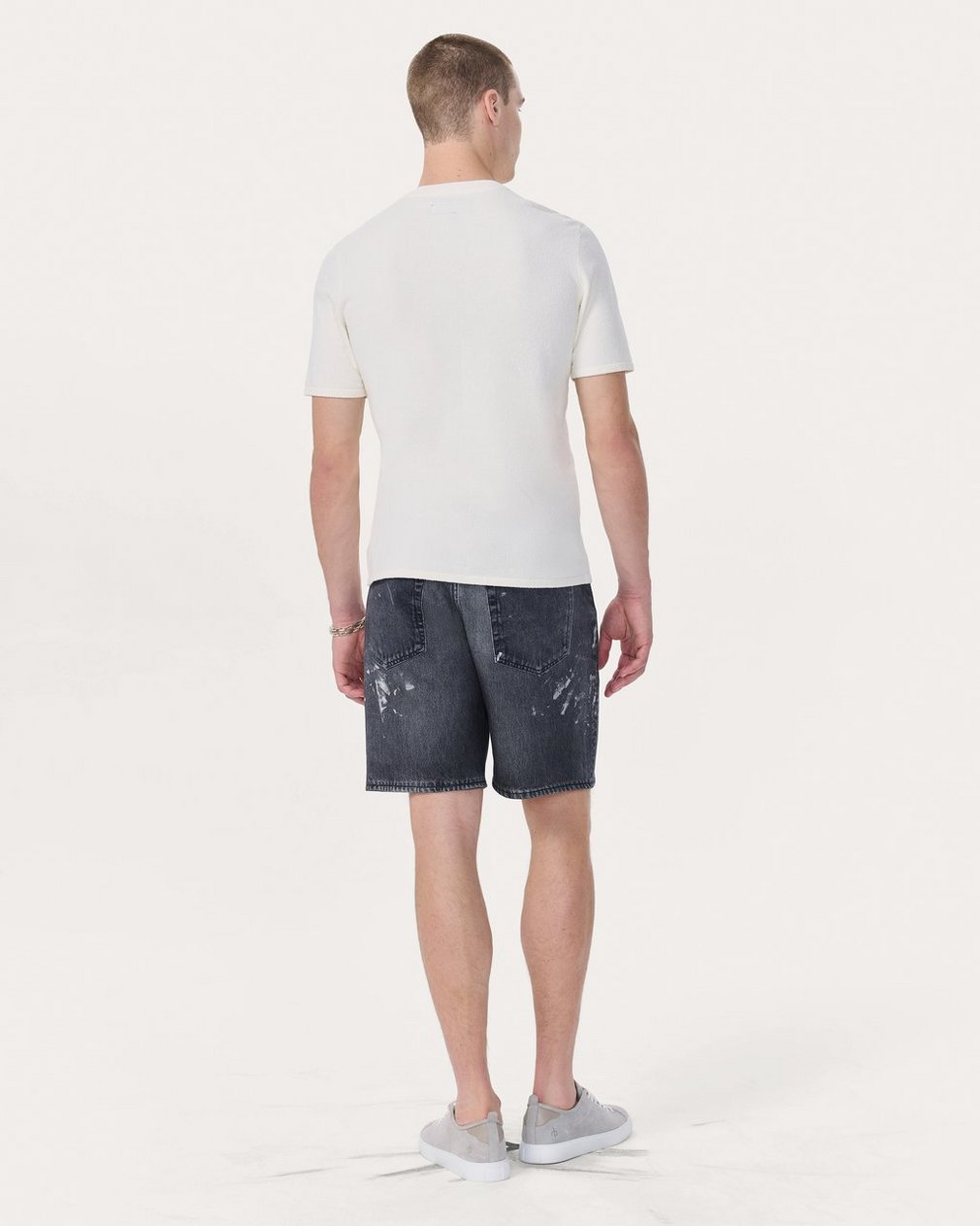 Zuma Knit Tee - Chalk