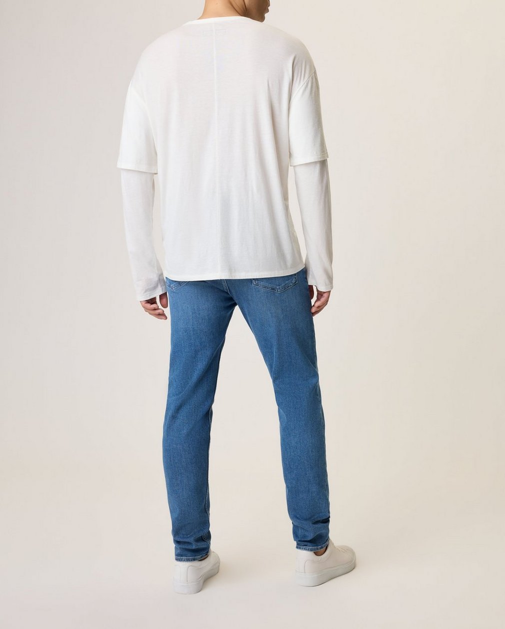 Double Layer Tee - Ivory