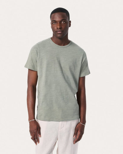 Classic Flame Tee - Leaf Grey