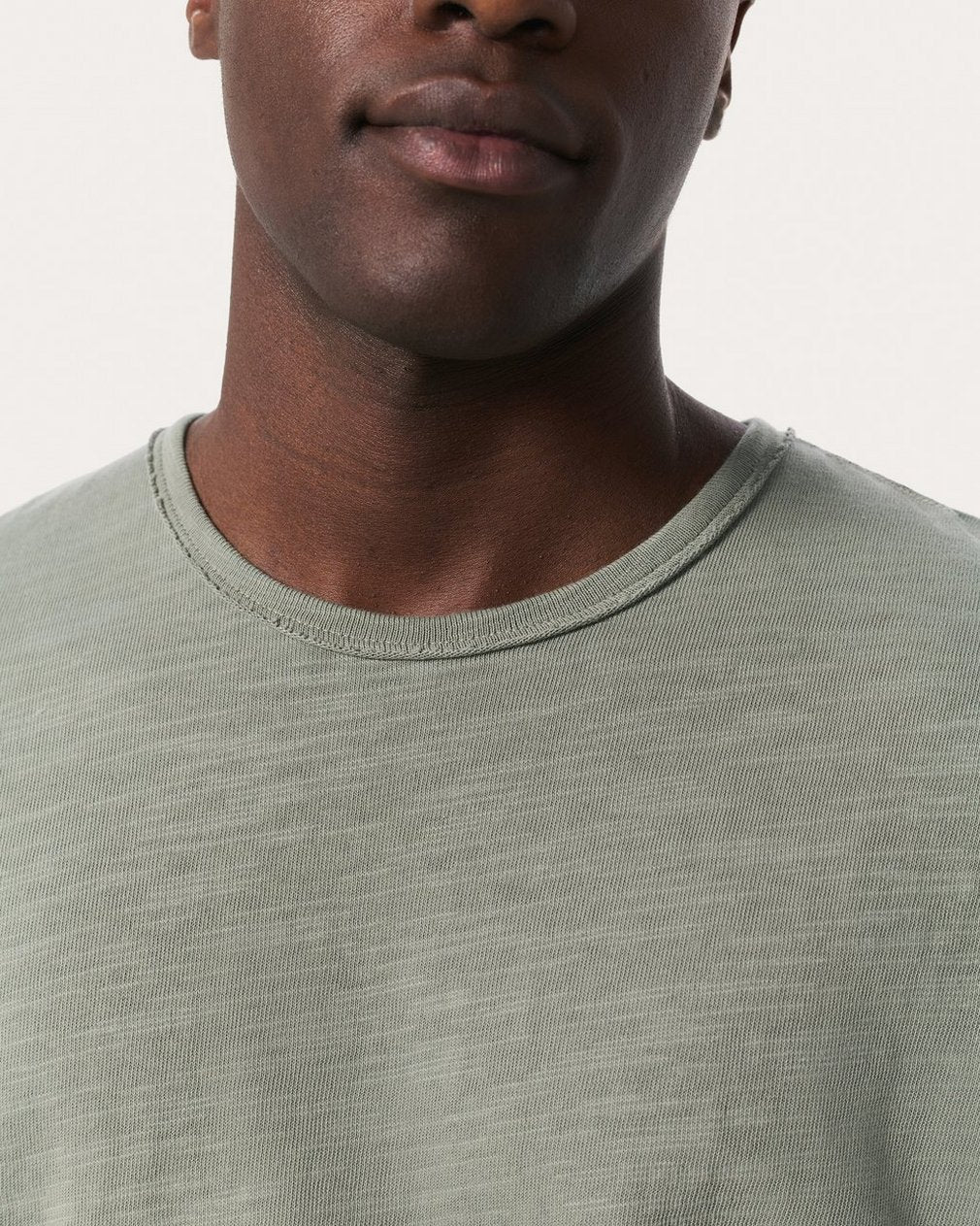 Classic Flame Tee - Leaf Grey