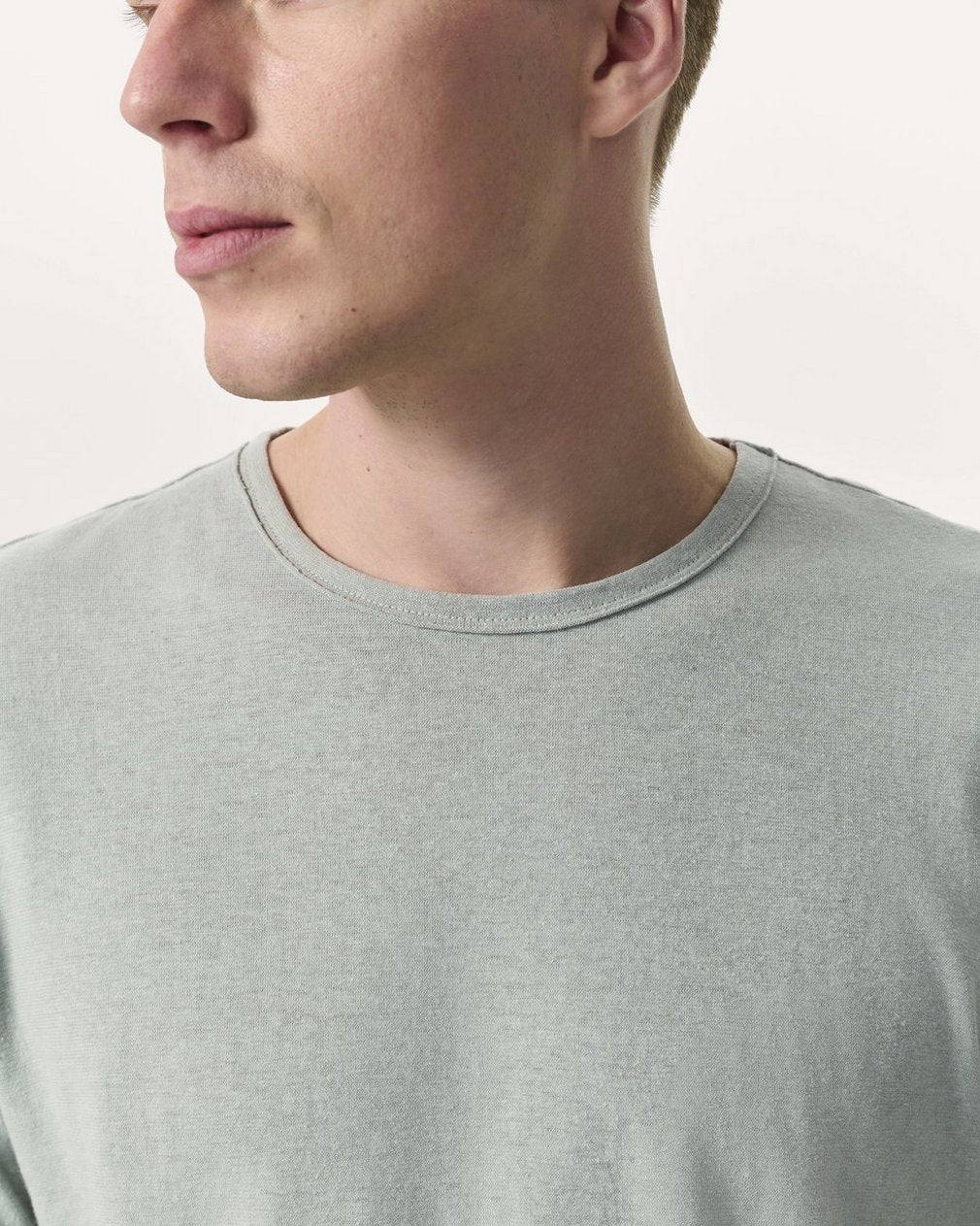 Devin Lightweight Jersey T-Shirt - Belgian Gray