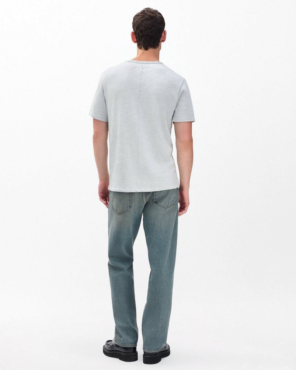 Classic Flame Tee - Grey Ice