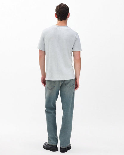 Classic Flame Tee - Grey Ice